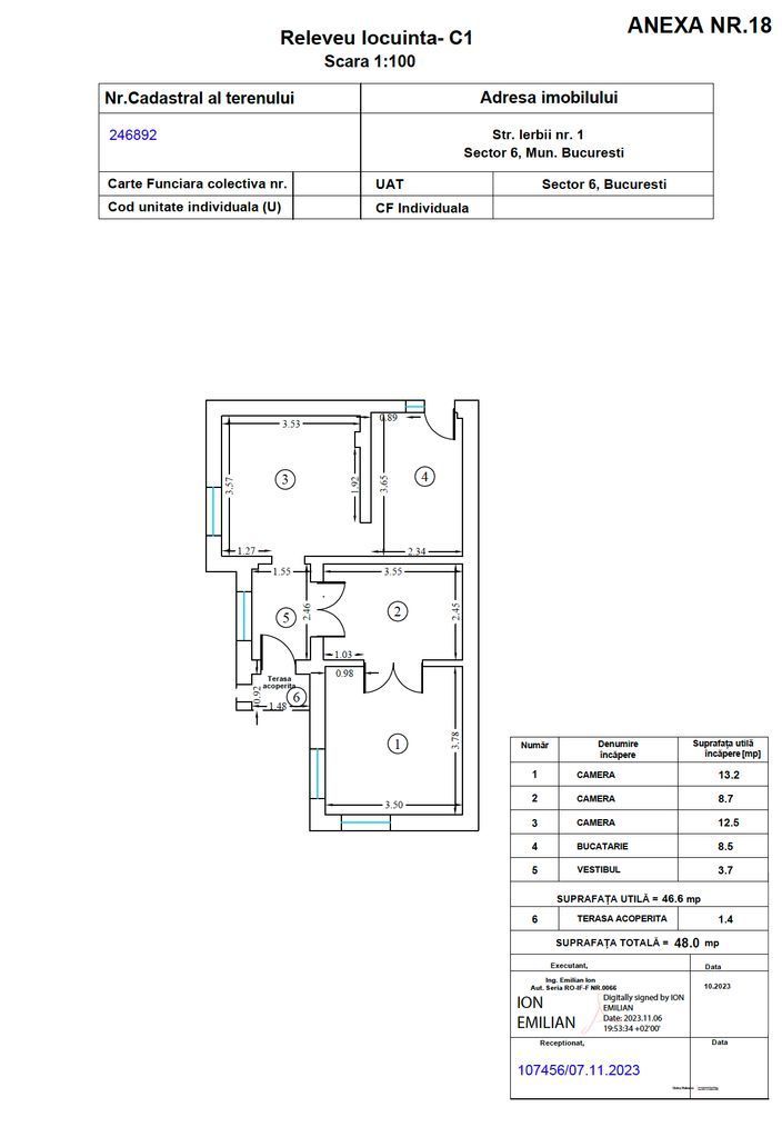 Casa 3 Camere în Militari Investitie - Schiță 5