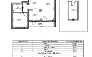 Apartament modern 2 camere balcon inchis si pivnita 10 mp pe Siretului - Poză 11