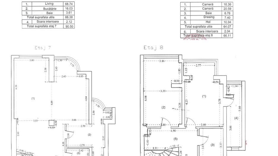 Duplex Unirii 156 mp Splai priveliste Biblioteca Nationala 3 camere - Poză 10