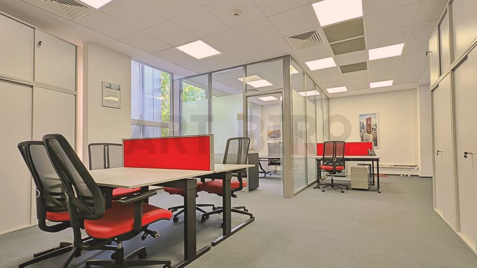 Zero comision, 200-600mp birou mobilat, move-in, Preciziei, 9' metrou - Poză 1