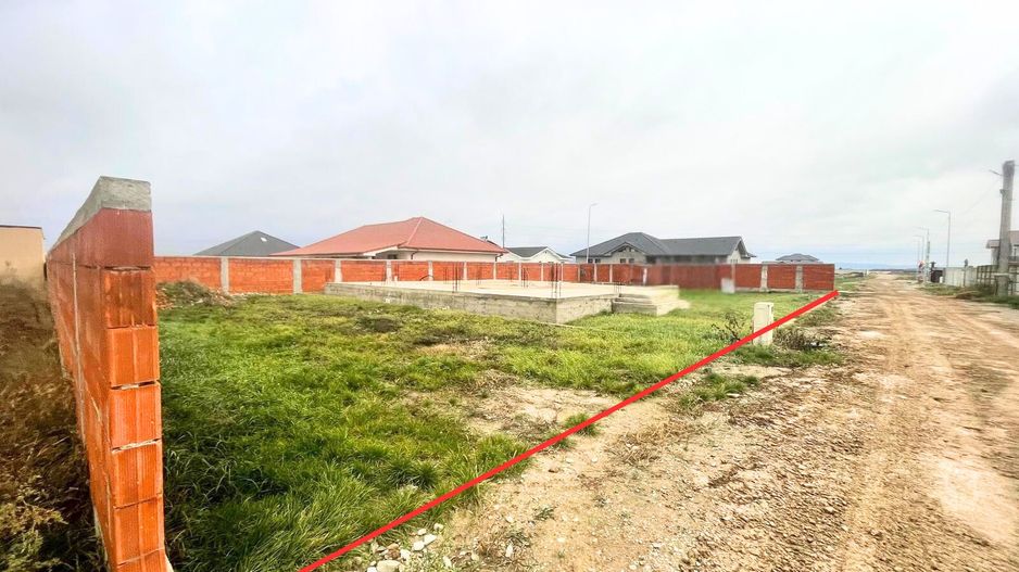 Teren intravilan, fundatie proiect casa, gard si utilitati-Zona Cheriu - Poză 14