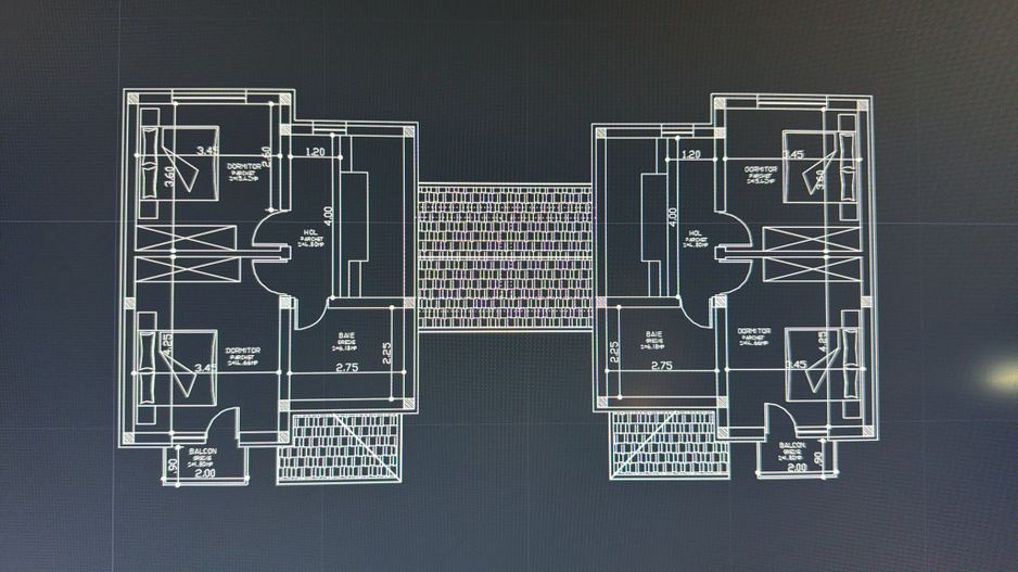 Duplex despartit prin camera tehnica - Poză 5