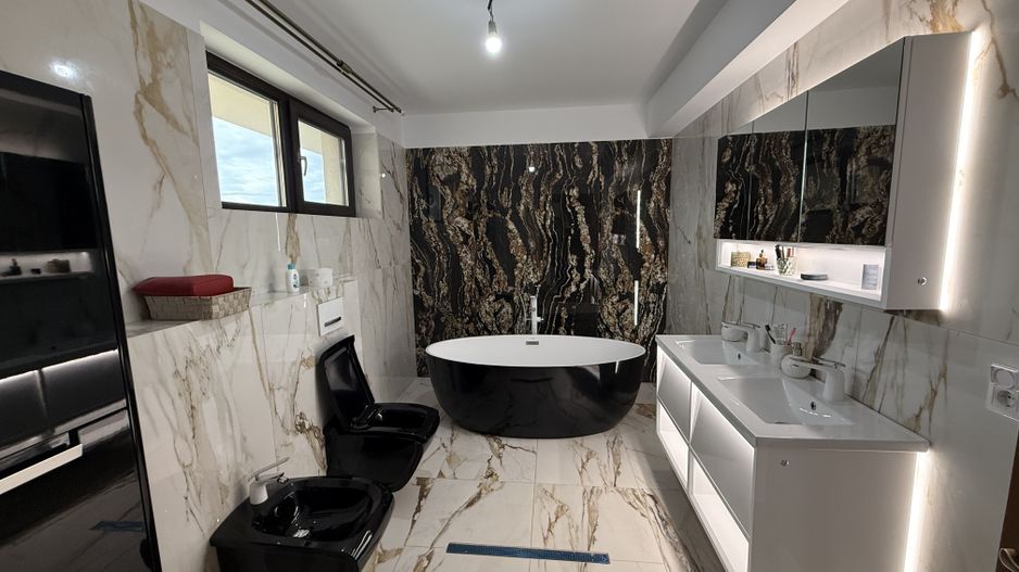 Vila Delux P+1 cu terasă și garaj + teren intravilan 783mp - Poză 14