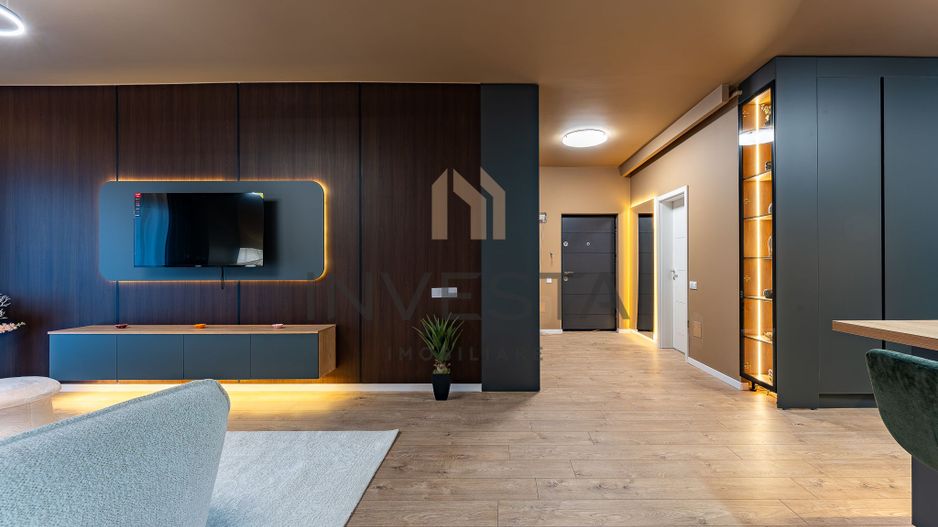 2 camere spatioase, finisaje de lux, bloc nou – Floresti - Poză 4