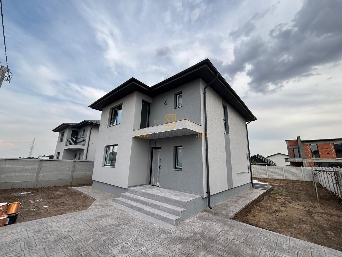 Vila individuala moderna, P+1E+Pod, – Comuna Berceni - Poză 5