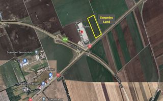 Teren intravilan 41.476 mp Sanpetru DN 11 Centura Brasov -Tg. Secuiesc - Poză 1