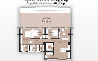 Proiect rezidențial // Apartamente 1-5 camere // Finalizare 2026 - Poză 73