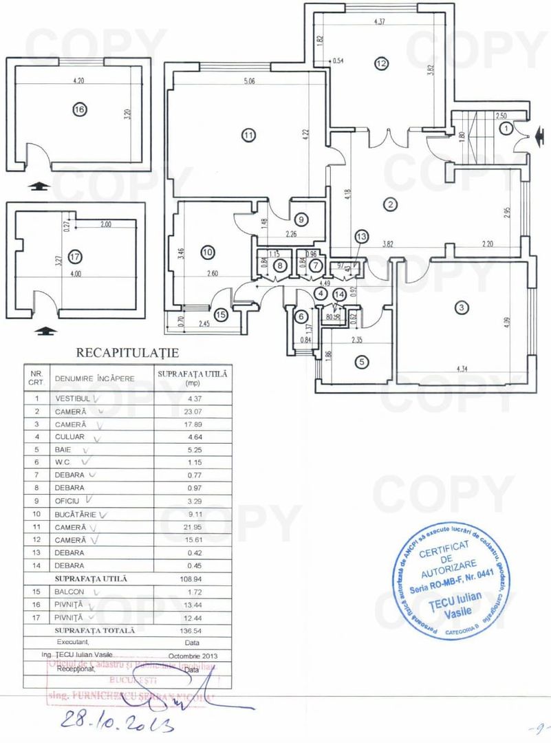 Apartament cochet de inchiriat in vila | 4 camere | zona Dorobanti - Poză 16