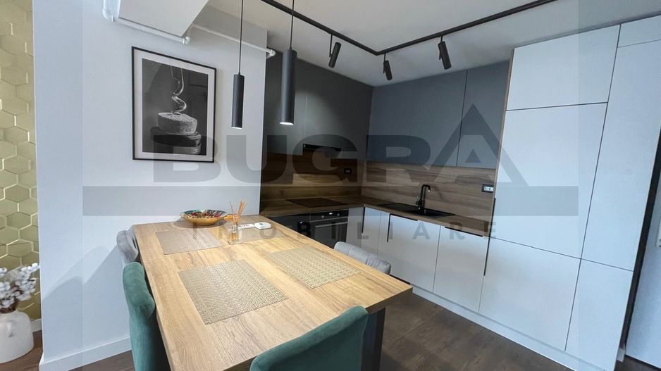 Apartament de 3 camere ultrafinisat, 72mp, parcare, zona Golden Tulip - Poză 3