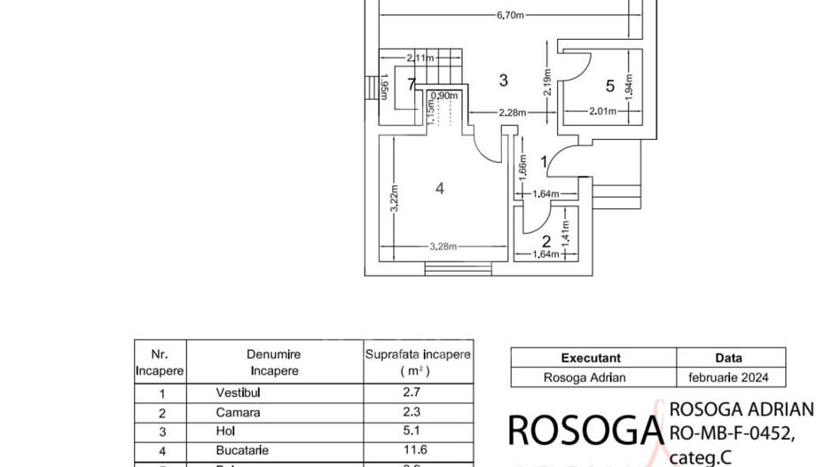 CASA SMART+PISCINA+GARAJ+Zona BARBEQUE! str. Fortului Domnești - Schiță 28