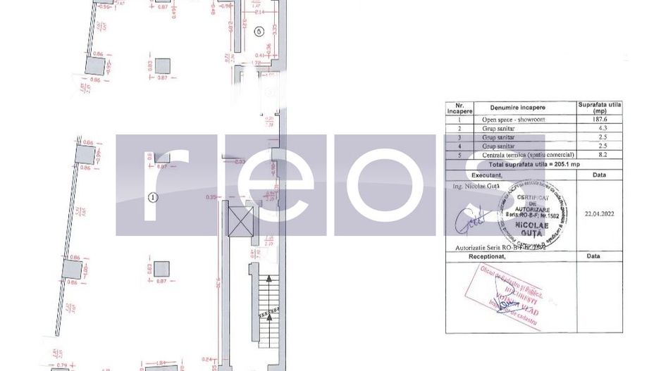 SPATIU COMERCIAL PREMIUM | 430 MP | IMOBIL NOU 2022 | RANDAMENT ESTIMAT 7,6% - Schiță 7