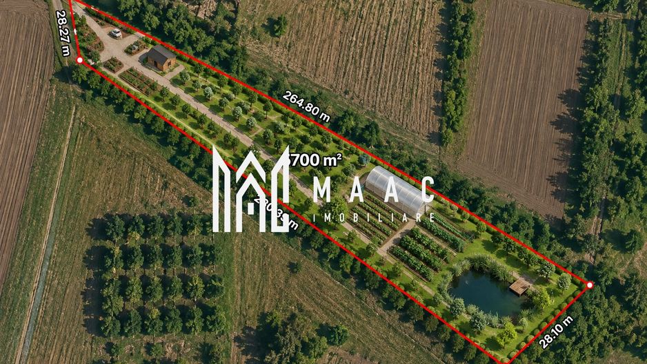 Teren 5700MPU I Acces drum I Ideal agrement I Construcții I Cabana - Poză 1