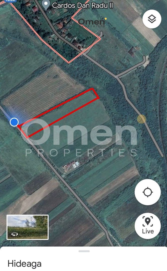 Teren arabil , in Hideaga , posibilitate de achizitie in rate - Poză 2