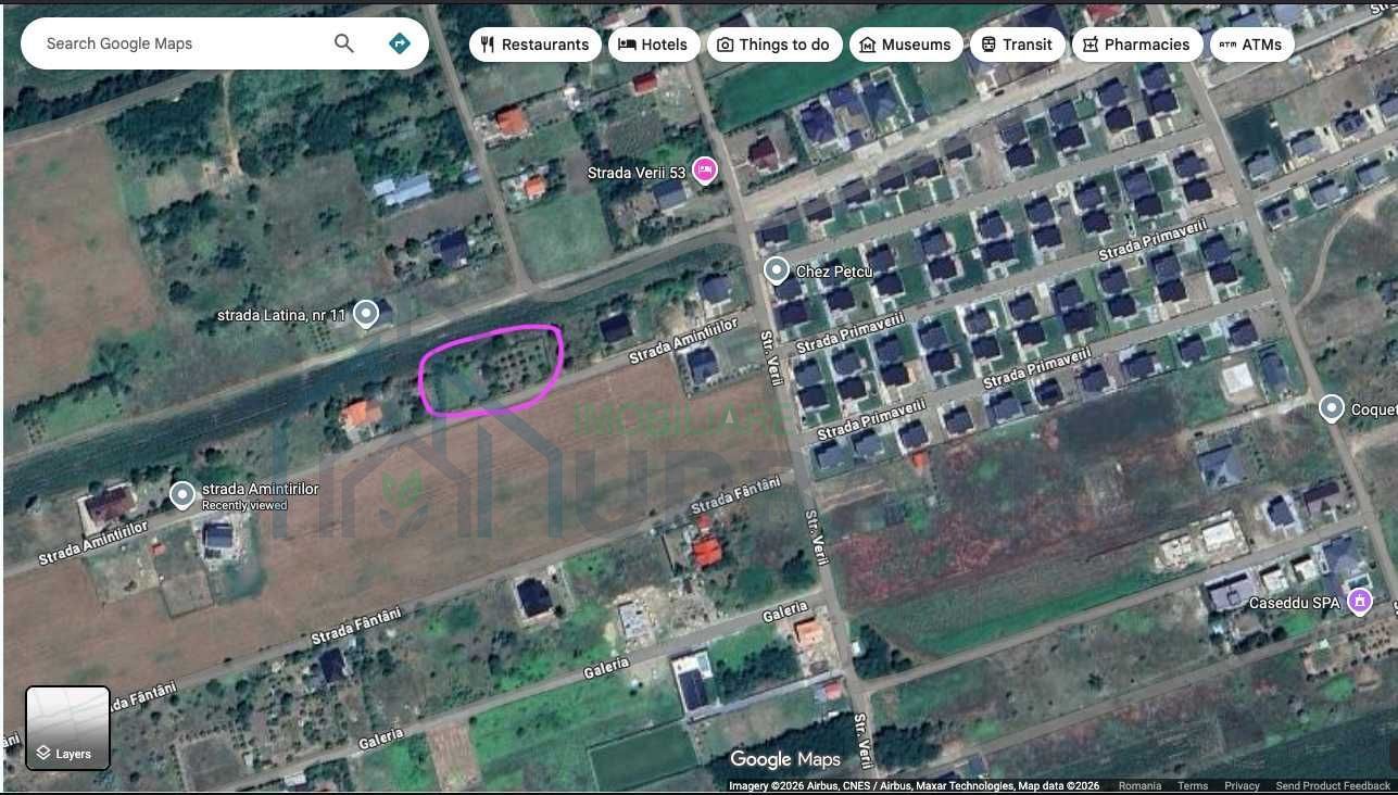 Teren intravilan 1200 mp, Rediu, zona Platou Beldiman – 2 parcele + cale acces - Poză 1