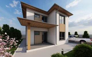 Casa Individuala Moderna cu 5 camere, si 350 mp de curte, in Sura Mica - Schiță 20