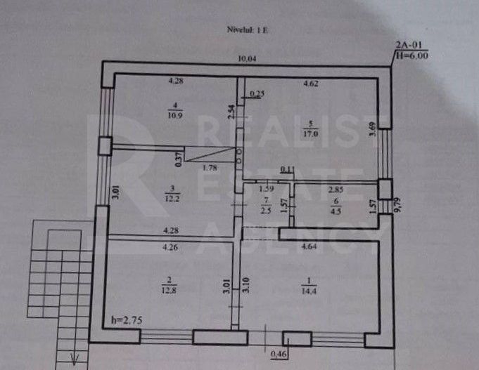 Vânzare, casă individuală, 2 nivele, str. Fructelor, or. Ialoveni. - Poză 40