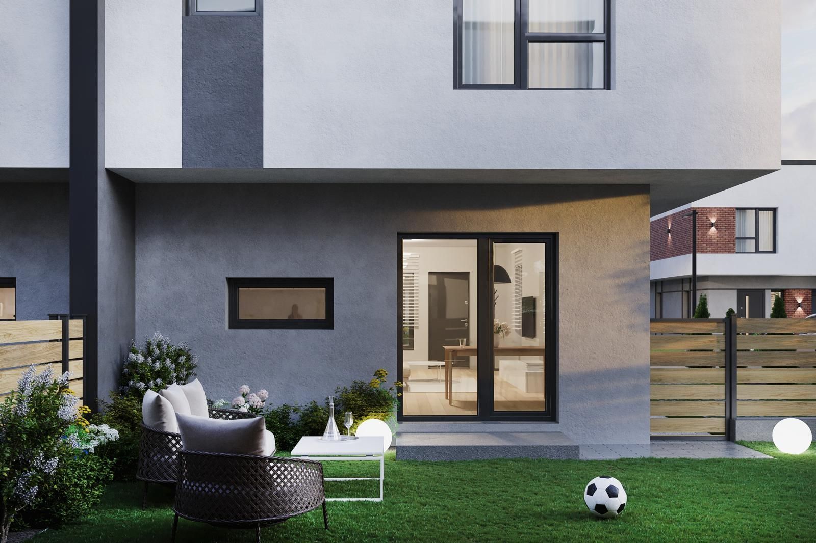 Vila tip duplex 4 camere Pompa Caldura Titan Pallady - Poză 9