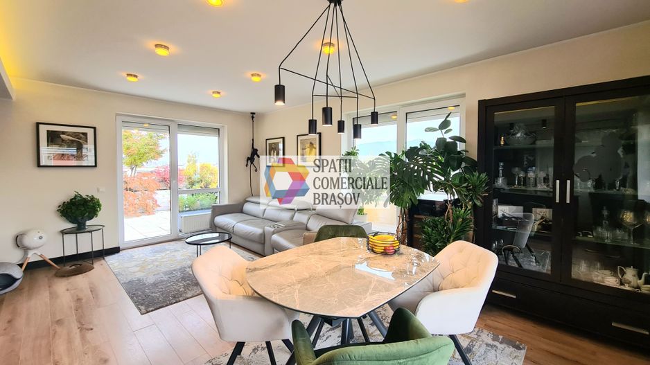 Penthouse exclusivist de vânzare Brasov - 128.9 mp + 74.8 mp terasa - Poză 3