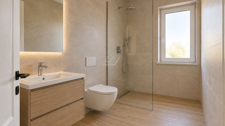 Despartit prin camera tehnica. 5 camere, 3 bai. Dotari premium. - Poză 13