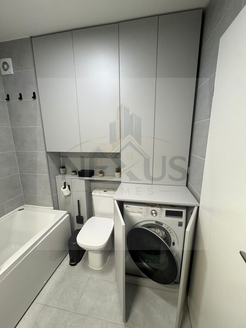 Apartament 2 camere decomandat - Metrou - Parcare - Mobilat Modern - Poză 11