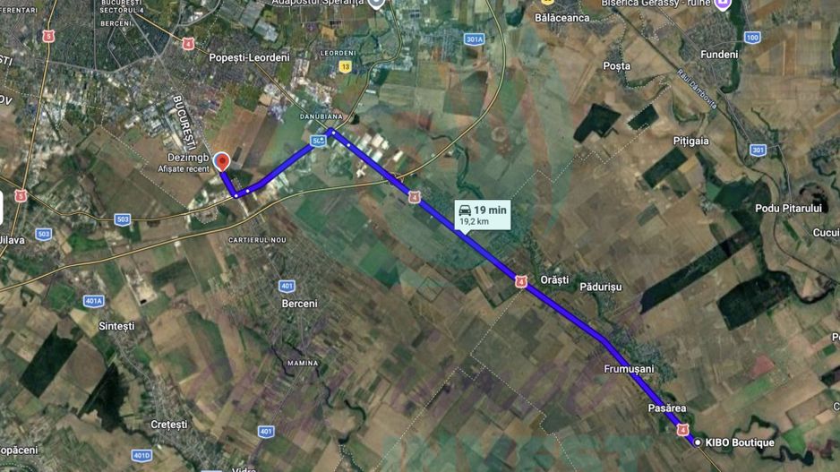 Teren intravilan 1.000 mp | Lângă Balta Pasărea | 20 de min de București - Poză 4