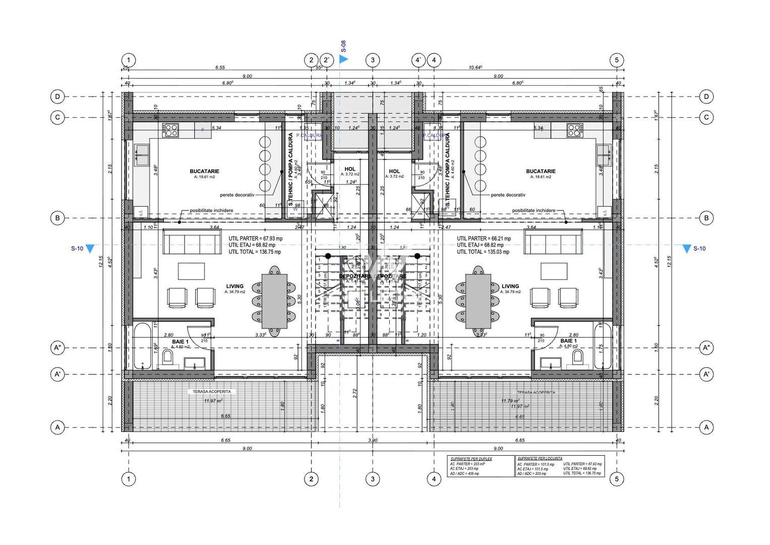 Casa moderna spatioasa, teren de 350 mp, Sura Mica - Sibiu - Schiță 21