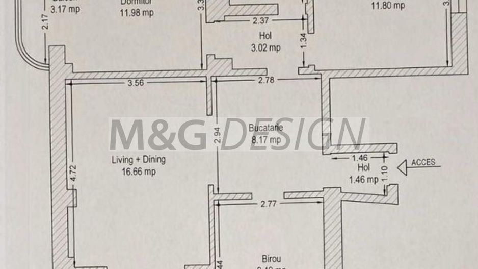 4 camere decomandat Aradului-Mall modelul mare - Poză 8