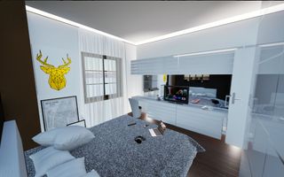 PENTHOUSE 3 CAMERE – 91 mp + 2 TERASE 191 mp | LA CHEIE | Calea Surii Mici - Poză 2