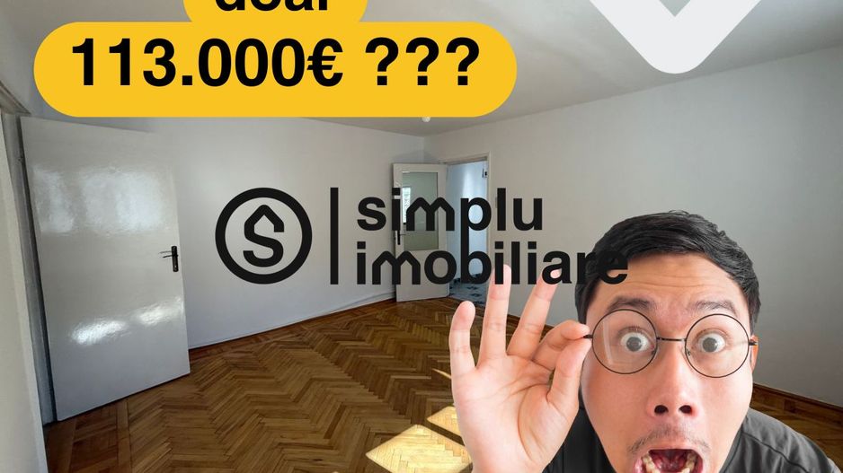 2 camere, etaj 1/4, centrala termica, Rovine-113.000 de euro - Poză 1