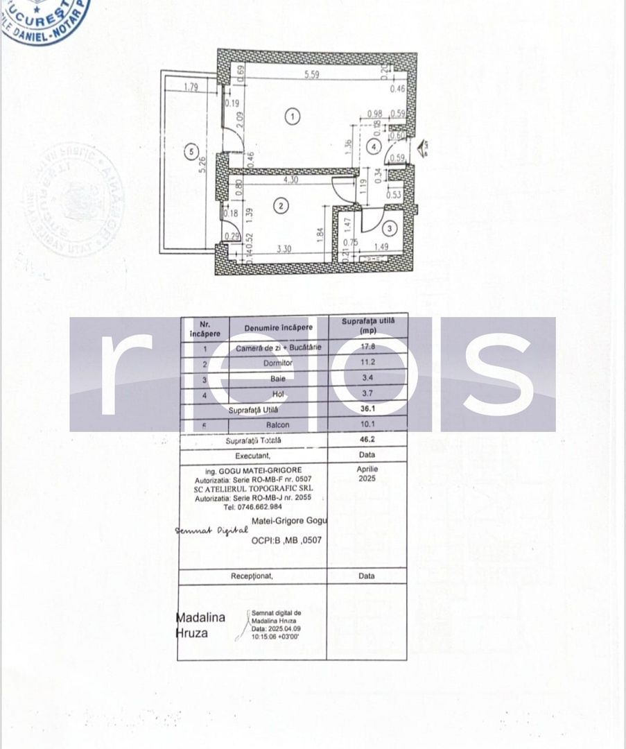 STUDIO PREMIUM | PRIMA VISTA | TERASA 10 MP | ETAJ 8/10 | MOBILAT SI UTILAT - Poză 8