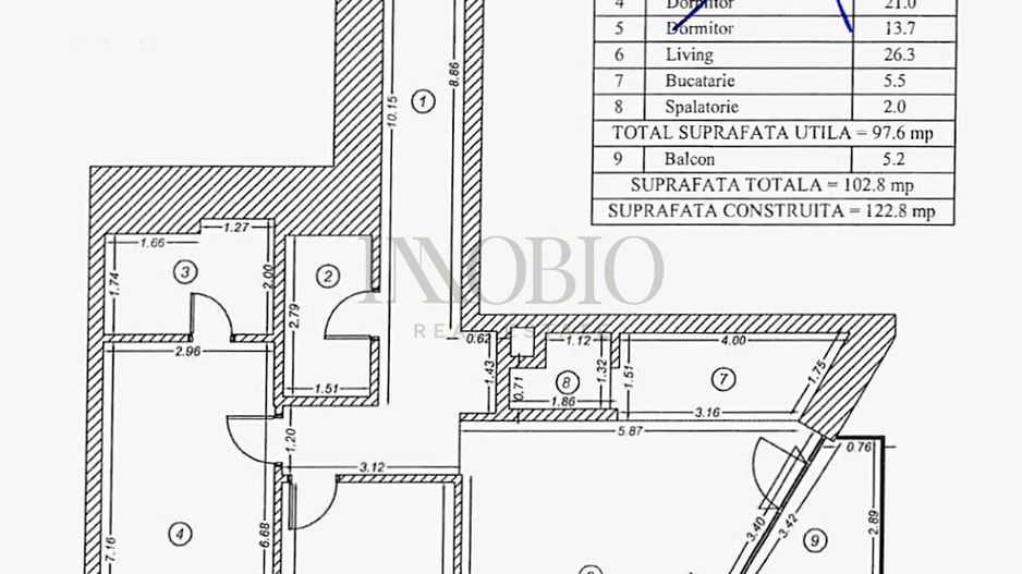 Apartament 3 Camere | One Verdi - Poză 13