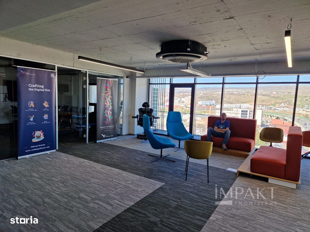 Impakt Imobiliare vă propune spre vânzare spațiu de birouri – 280 mp | - Poză 9