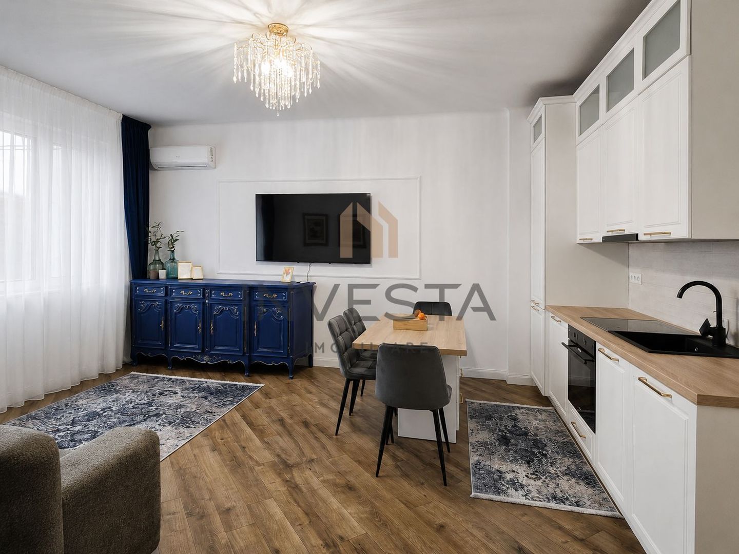 Apartament ultrafinisat cu 3 camere de inchiriat, zona Dorobantilor - Poză 2
