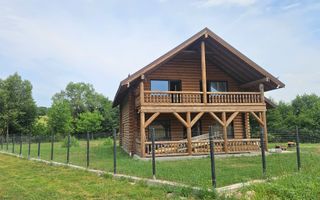 Chalet din busteni cu vedere panoramica spre Muntii Fagaras Tocile - Poză 2