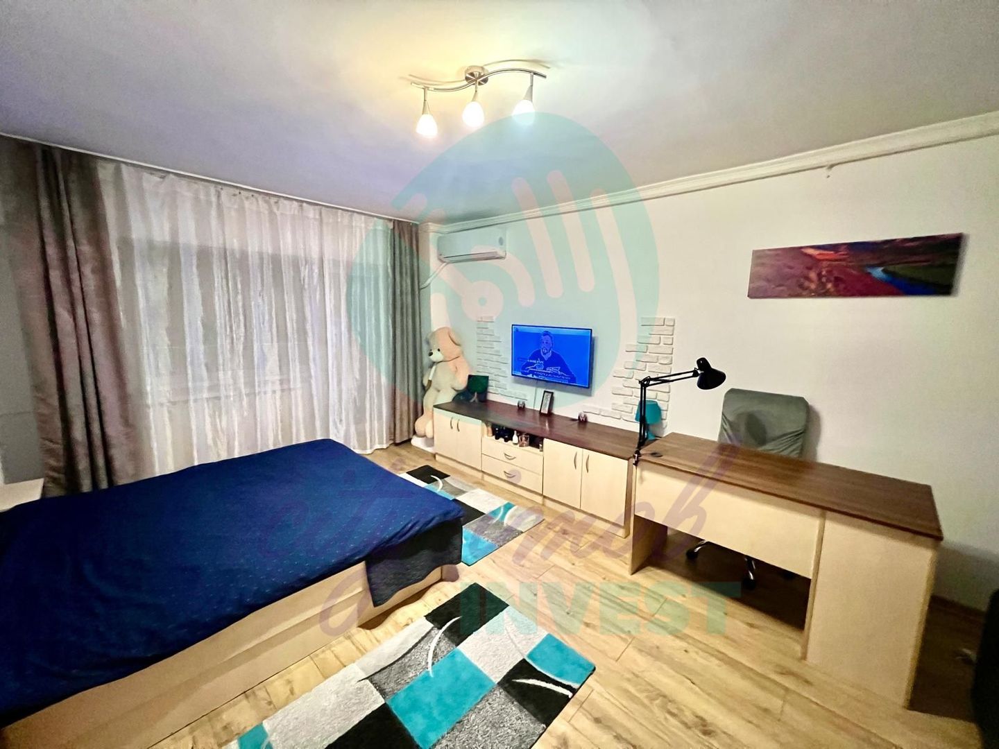 Garsoniera 40 mp utilata si mobilata- Prosper-13 Septembrie - Poză 1