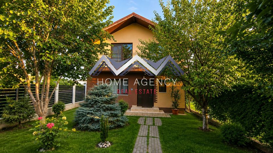 Casă individuală Tunari | 4 camere | Dormitor la parter | Teren 400 mp - Poză 1