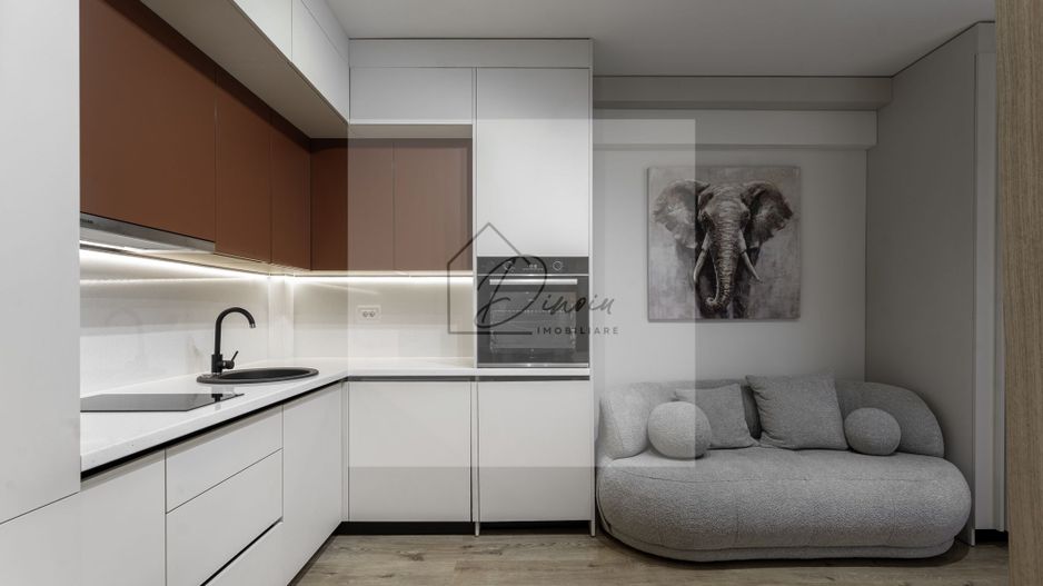 Studio Premium Ivory Pipera I 43mp I BALCON I Mutare imediata I COM 0% - Poză 5