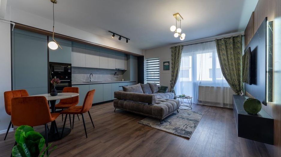 Apartament 2 camere cu parcare subterană – Complet mobilat și utilat - Poză 6