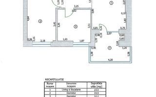 Cortina North | Apartament 3 Camere | Finisaje Lux - Poză 2