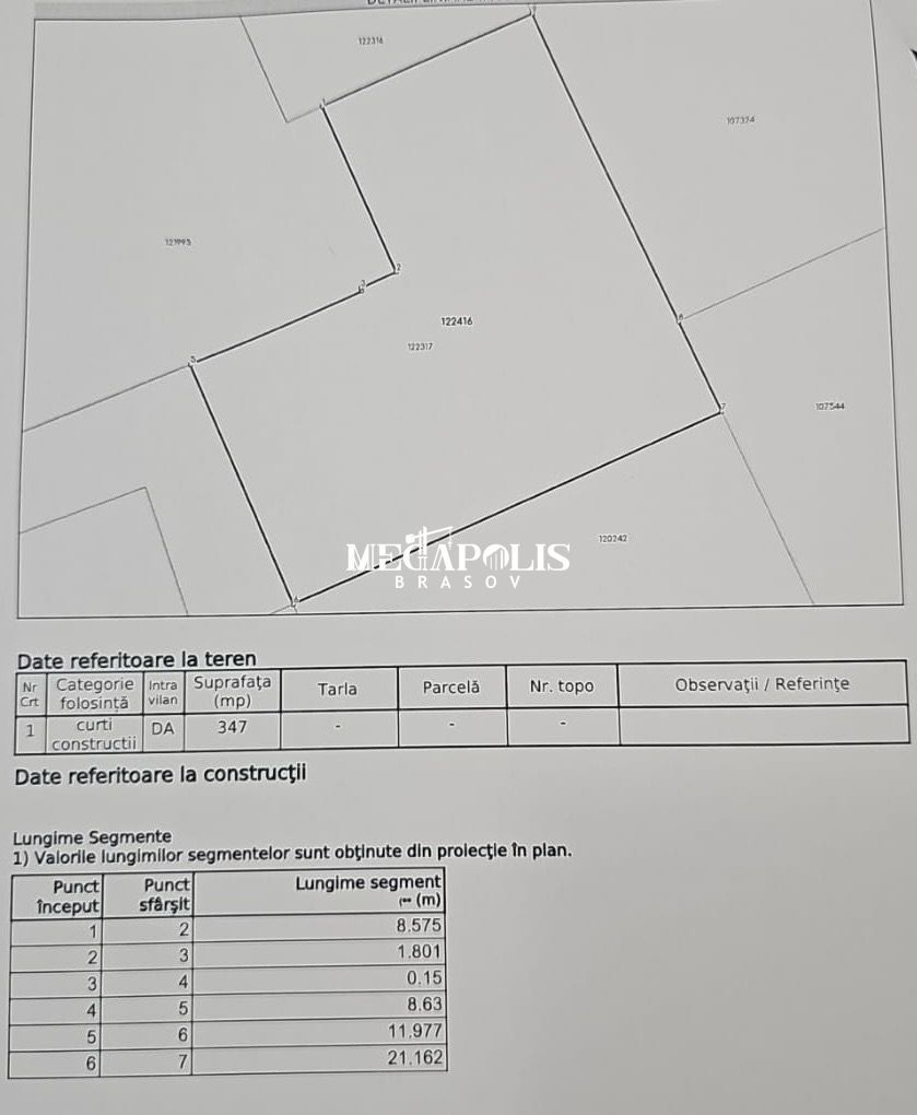 2 camere | Curte 347 mp | Decomandat | Parcare - Poză 3