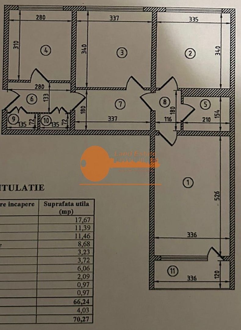 3 camere - Renovat - Berceni(Grand Arena) - Schiță 8