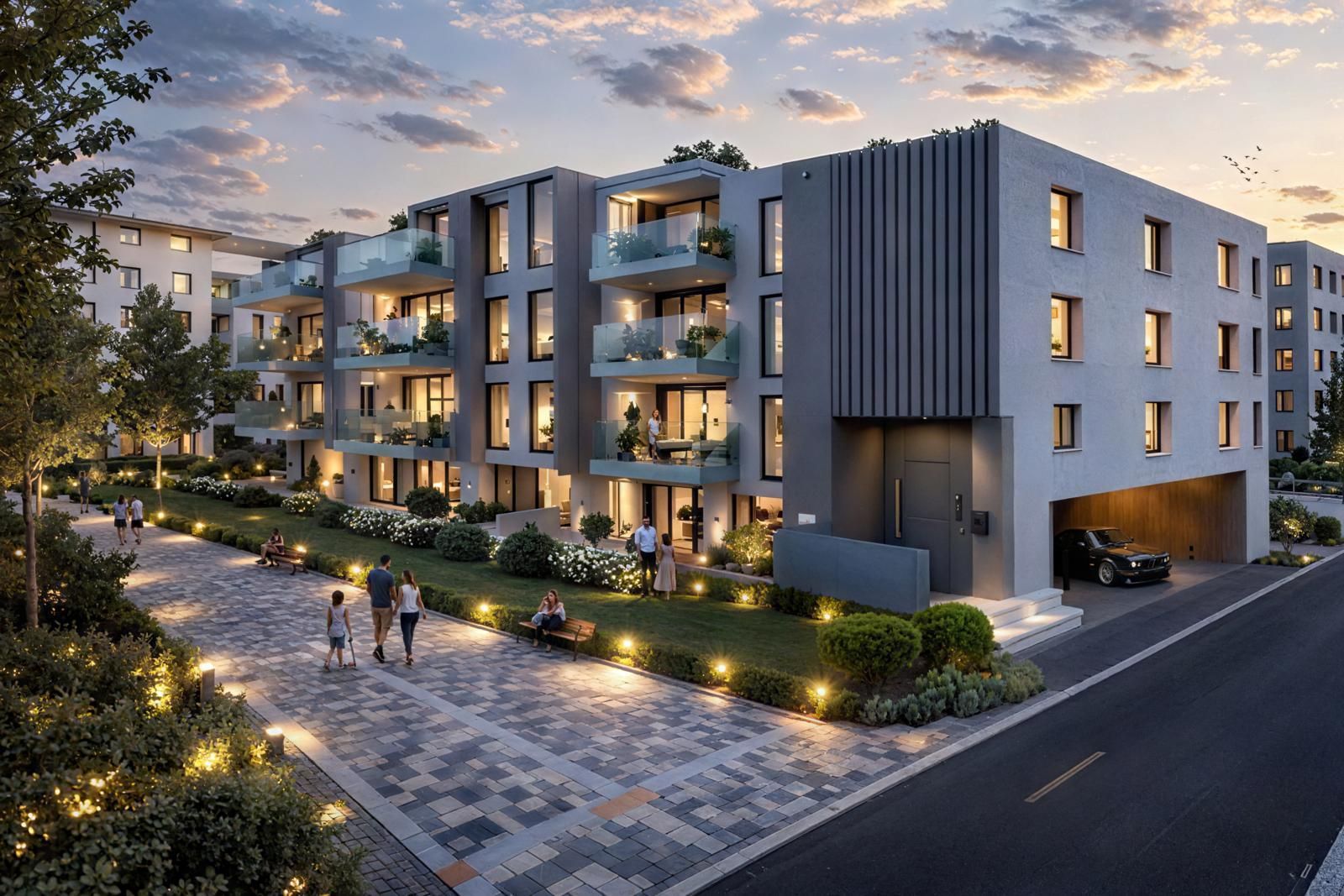 AP. 2CAM DECOMANDAT+GRADINA IN COMPLEX PREMIUM DE 3 BLOCURI P+3! - Poză 6