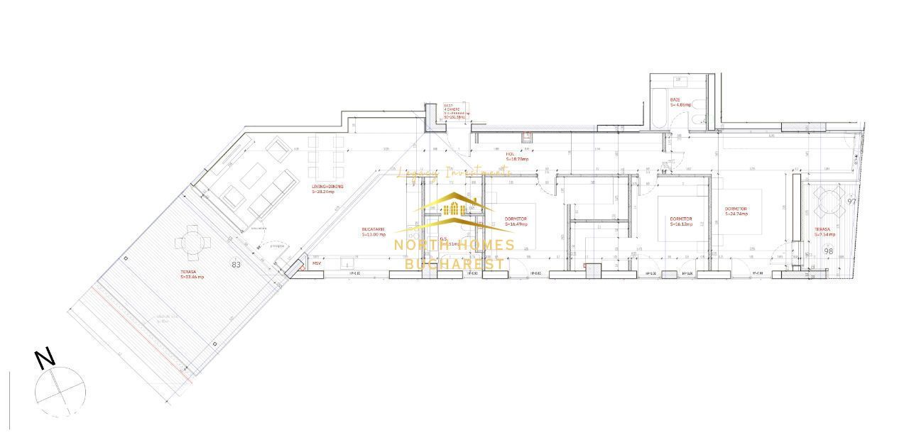 Apartament de vanzare - 4 camere -PARCARE - Poză 11