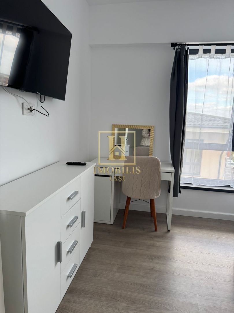 Apartament 2 camere dec NOU+ loc parcare Galata Sivco 430 euro - Poză 5