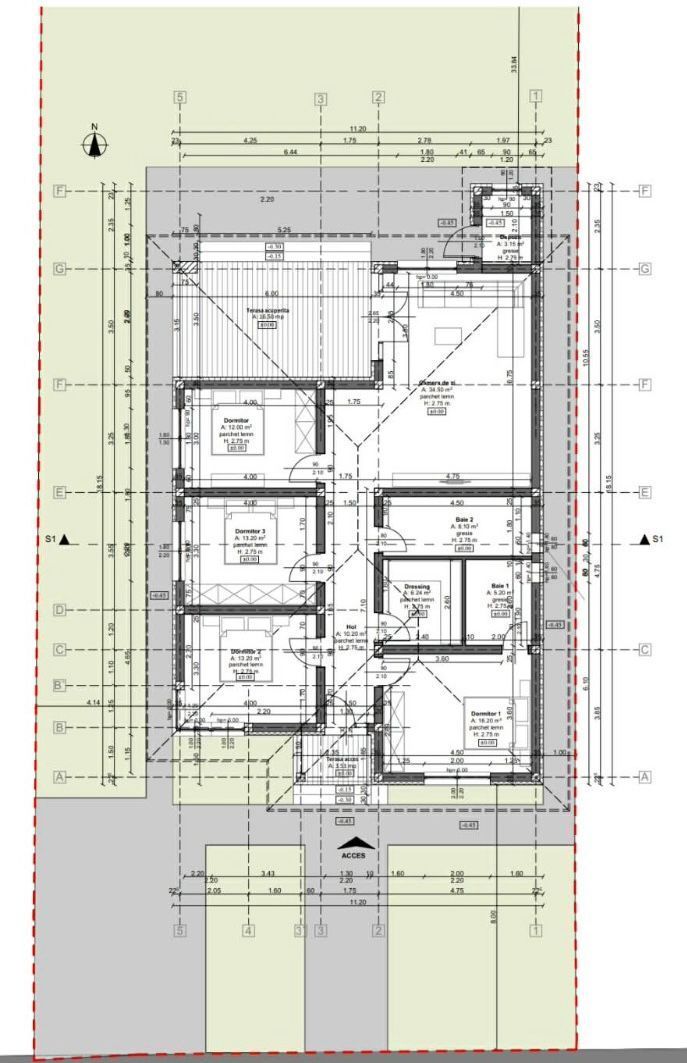 Teren 980 mp cu proiect de casă început–Chișirid, la 15 min de Oradea - Poză 3
