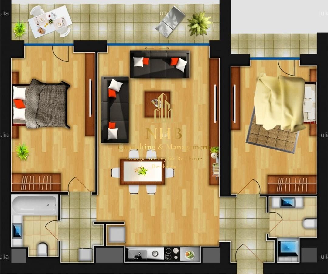 Apartament 3 Camere | Incity | Loc de Parcare | Centrala de Imobil - Poză 1