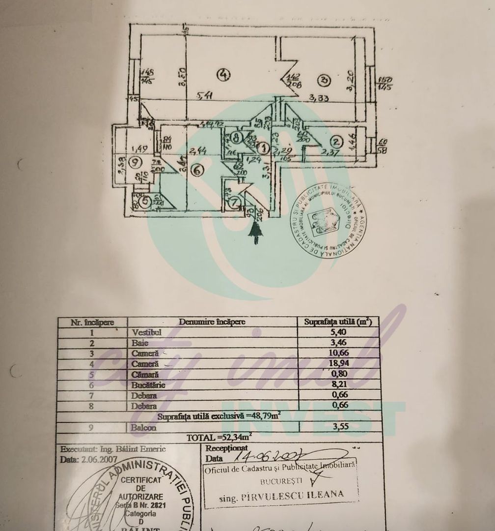 2 camere cu CENTRALA PROPRIE Bd Basarabia-Baba Novac - Poză 9