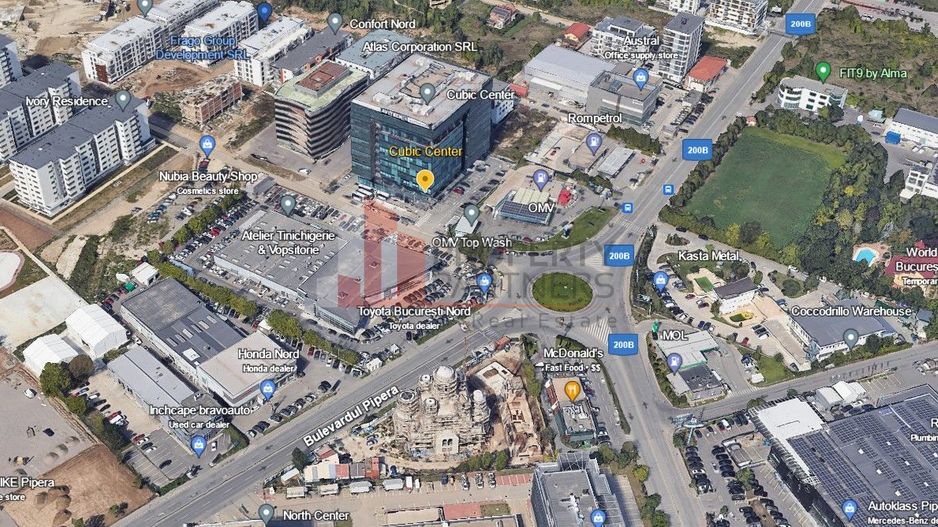 Spatiu modern pentru birouri - 2.287.45 mp - Bucuresti Nord - Pipera - Poză 2