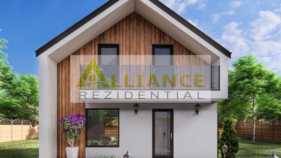 Vila individuala- 135mp utili- 4 camere- 468mp teren-beci - Poză 1