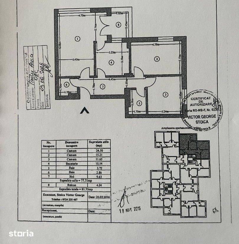 Ocazie - Cubic 6 Toamnei- Mobilat Utilat - doua locuri parcare - Poză 20